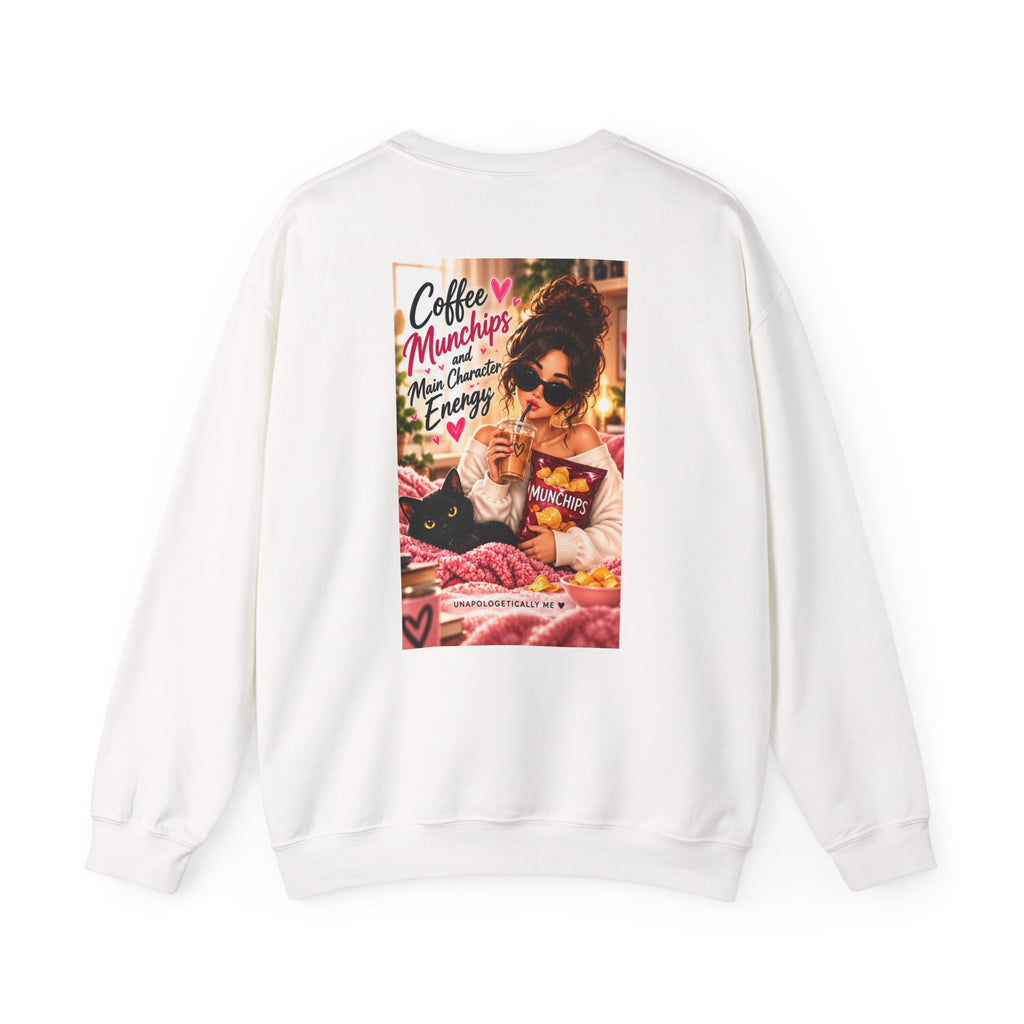 Coffee, Snacks & No Nonsense Funny Crewneck Sweatshirt – MascaraN Mayhem